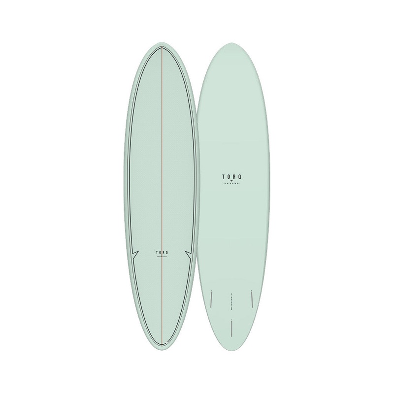 Torq TET Mod Fun Classic Palm Surfboard