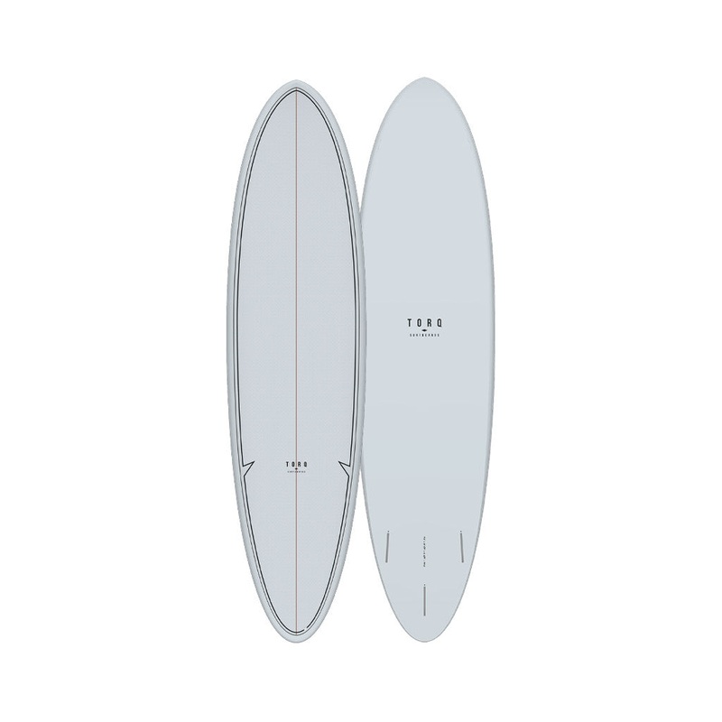 Torq TET Mod Fun Grey Pattern Surfboard