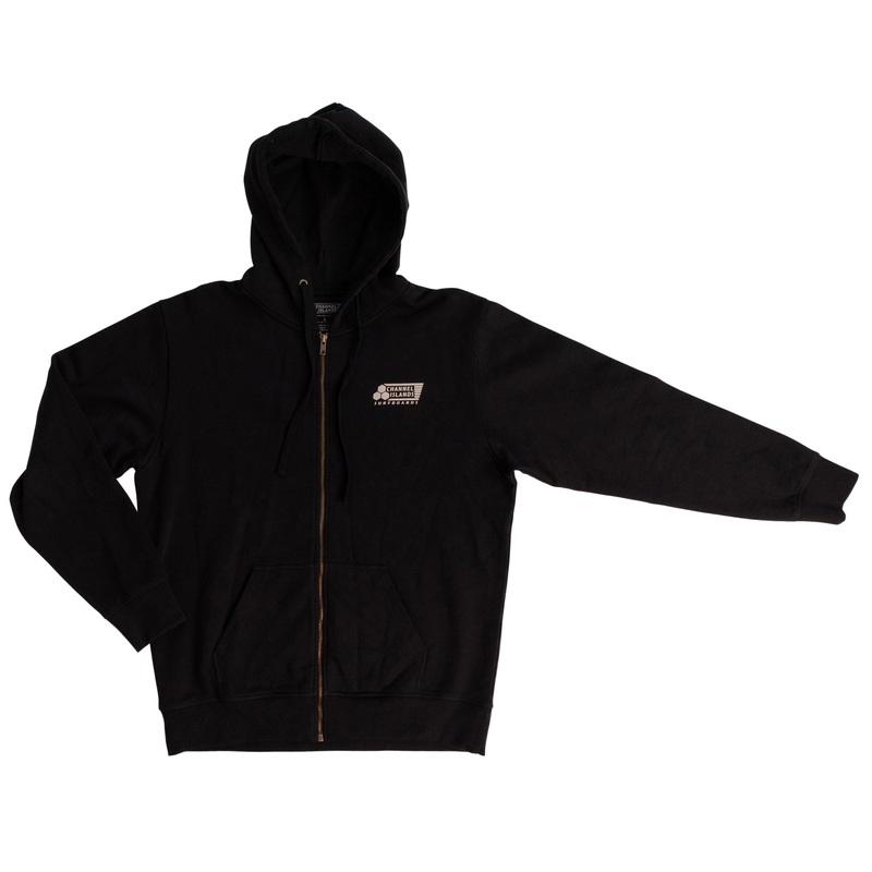 Modern Flag Zip Hoodie