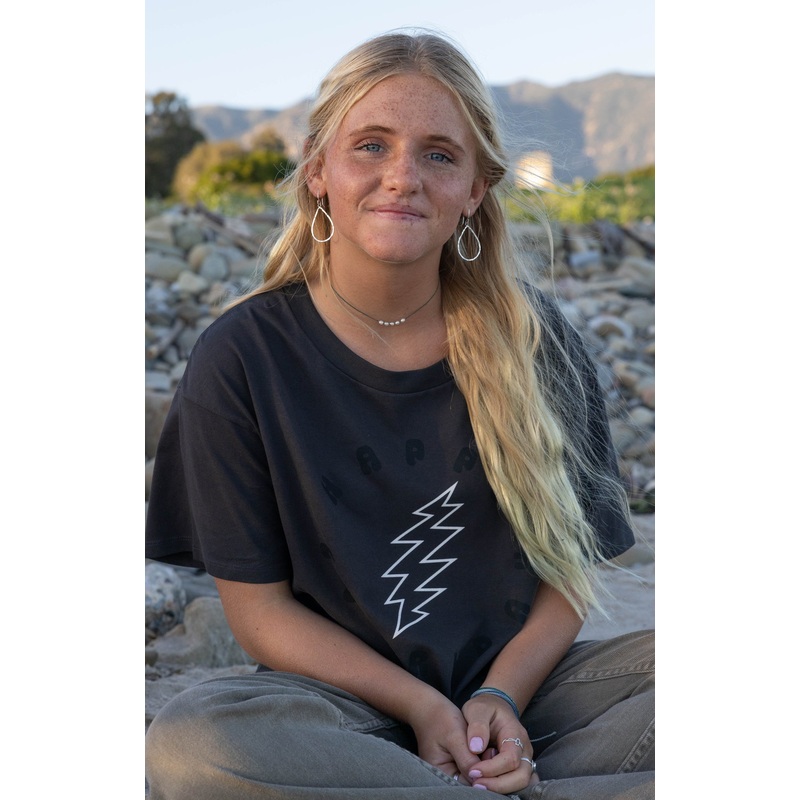 Womens Happy 24/7 Tee