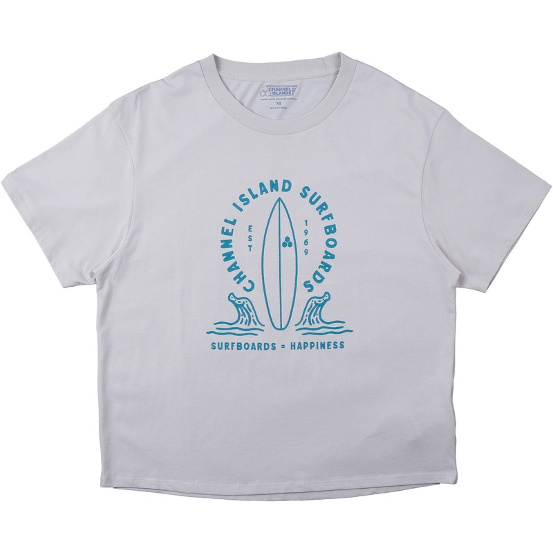 Womens Board Happy Relaxed Tee