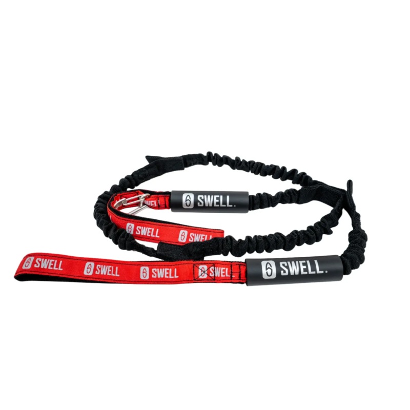 SWELL Wakesurf - Bungee Dock Line 6 ft. - Shock Absorbing, Adjustable Length, Quick Tie Design
