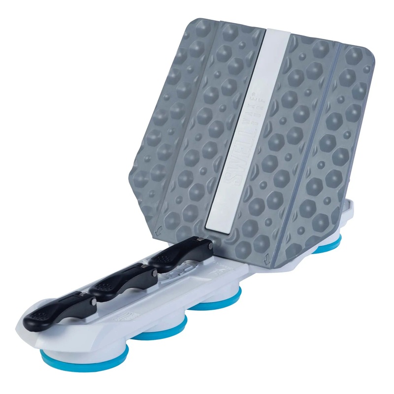 SWELL Wakesurf Creator Slim H3X - Floating Shaper With Patented Rotating Face and Drag/Turbulence Reducing Texture