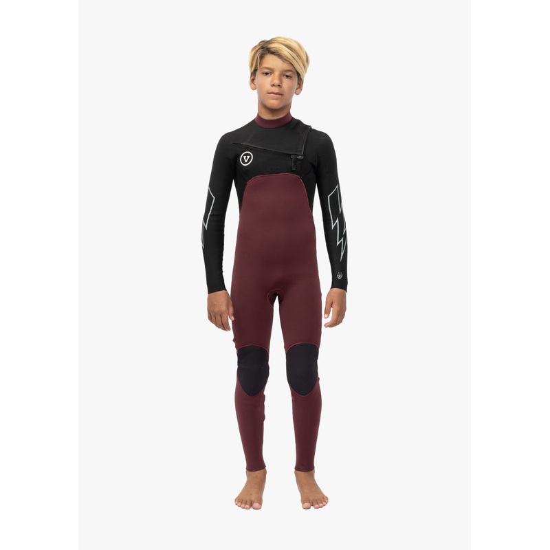 7 Seas Boys 3-2 Bolt Full Chest Zip Wetsuit
