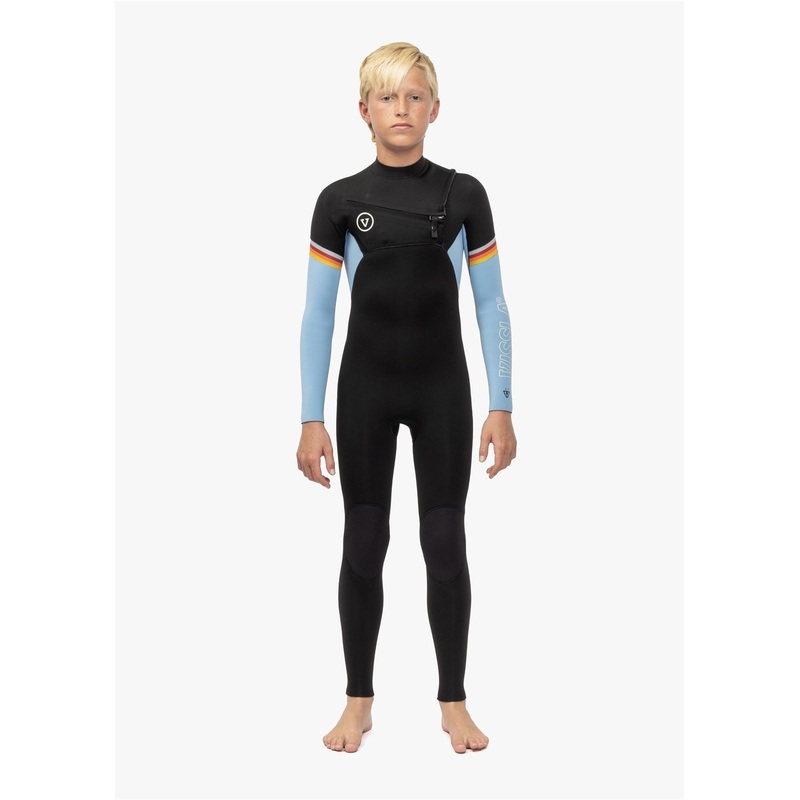 7 Seas Boys Raditude 3-2 Full Chest Zip Wetsuit