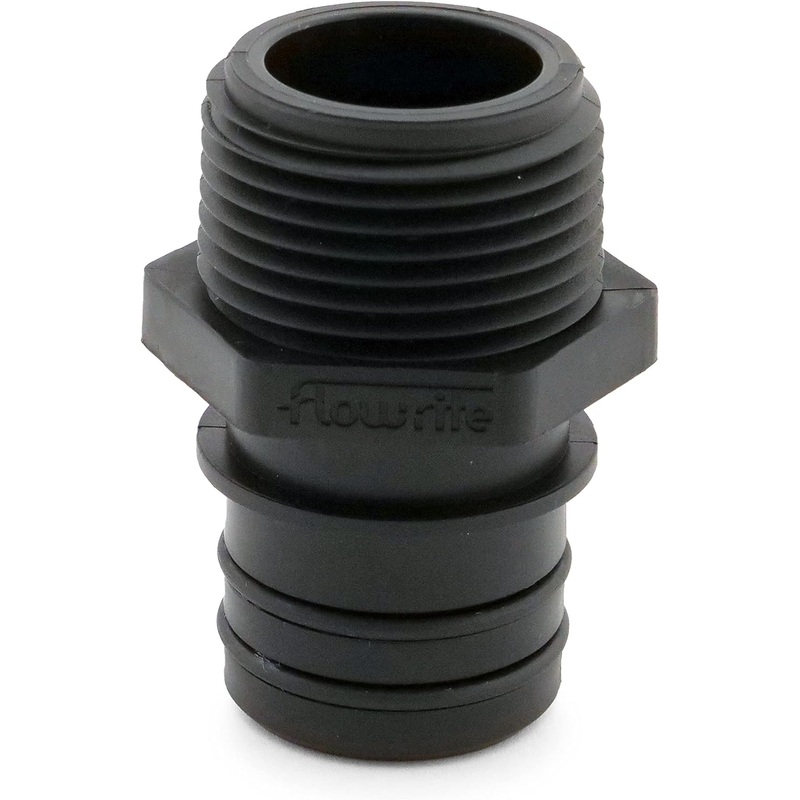 Flow-Rite MA-099 Adapter, 1-1/8" Qwik-Lok to 1" Male NPT