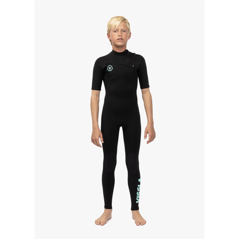7 Seas Boys 2-2 Short Sleeve Full Wetsuit