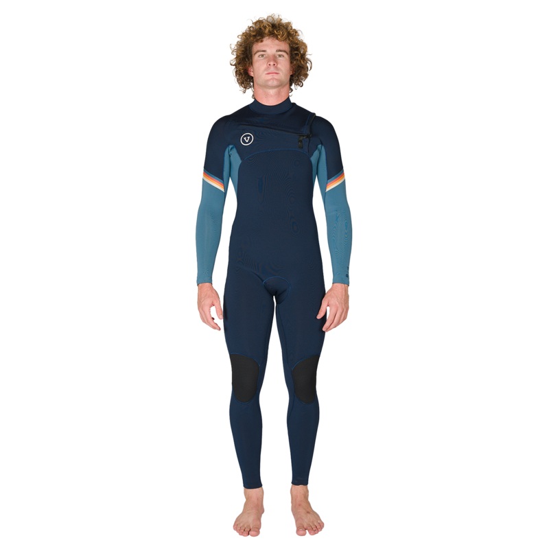 7 Seas Raditude 4-3 Full Chest Zip Wetsuit