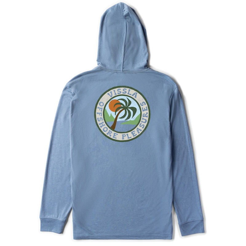 Seabound Comp Lite Eco Drirelease Long Sleeve Hooded Tee