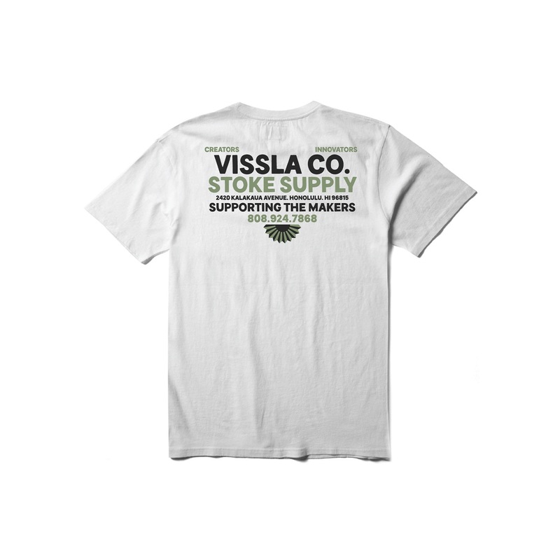 Stoke Supply Short Sleeve Pocket Tee