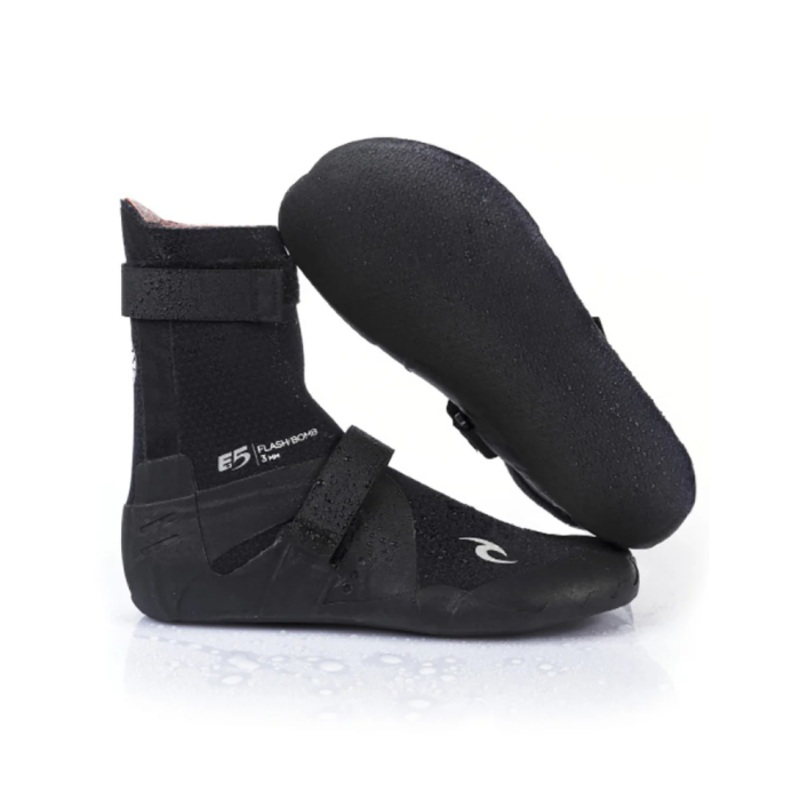 Rip Curl Flash Bomb 5mm Booties - Hidden Split Toe