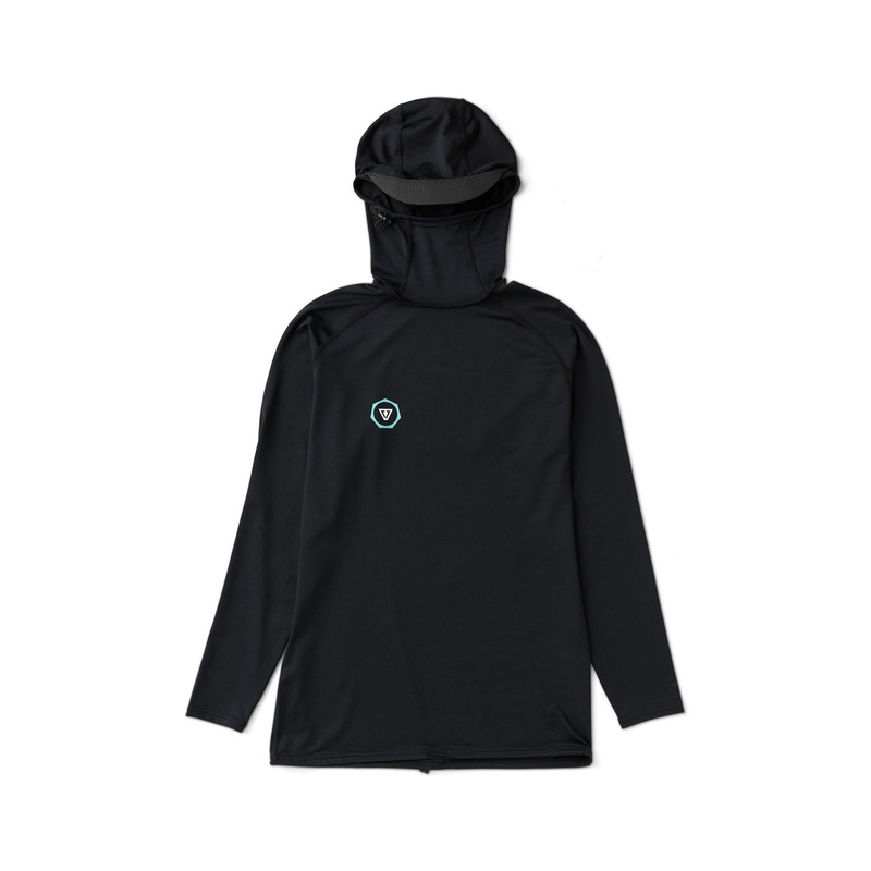 Youth Warm Seas Eco Hooded Long Sleeve Rash Guard