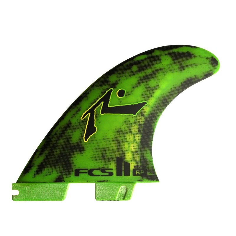 FCS II Rusty Pc Tri Fins - Medium