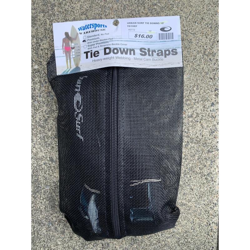 Urban Surf Tie Down Straps - 10'