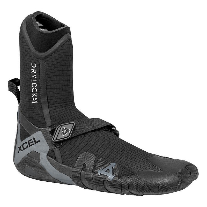 Xcel Drylock 7mm Booties - Round Toe