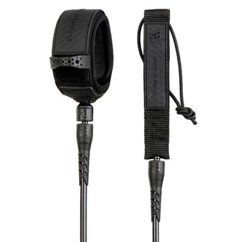 Creatures Of Leisure Reliance 9' Longboard Ankle Leash - Black