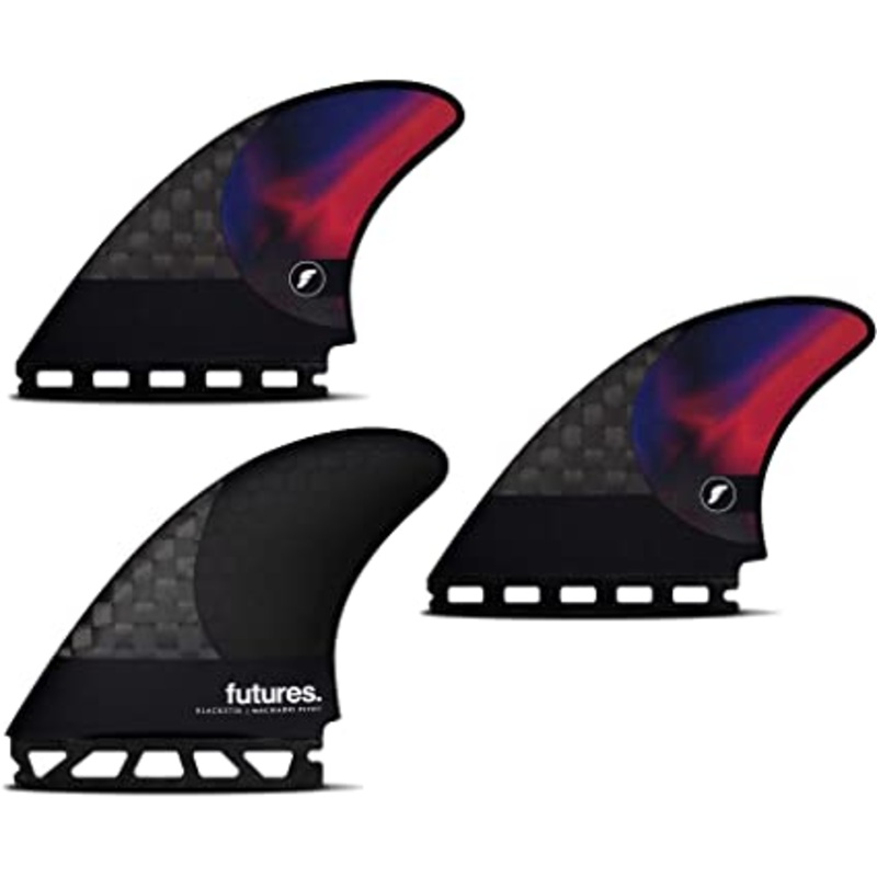 Futures Fins Rob Machado Pivot V2 Blackstix Thruster Fins