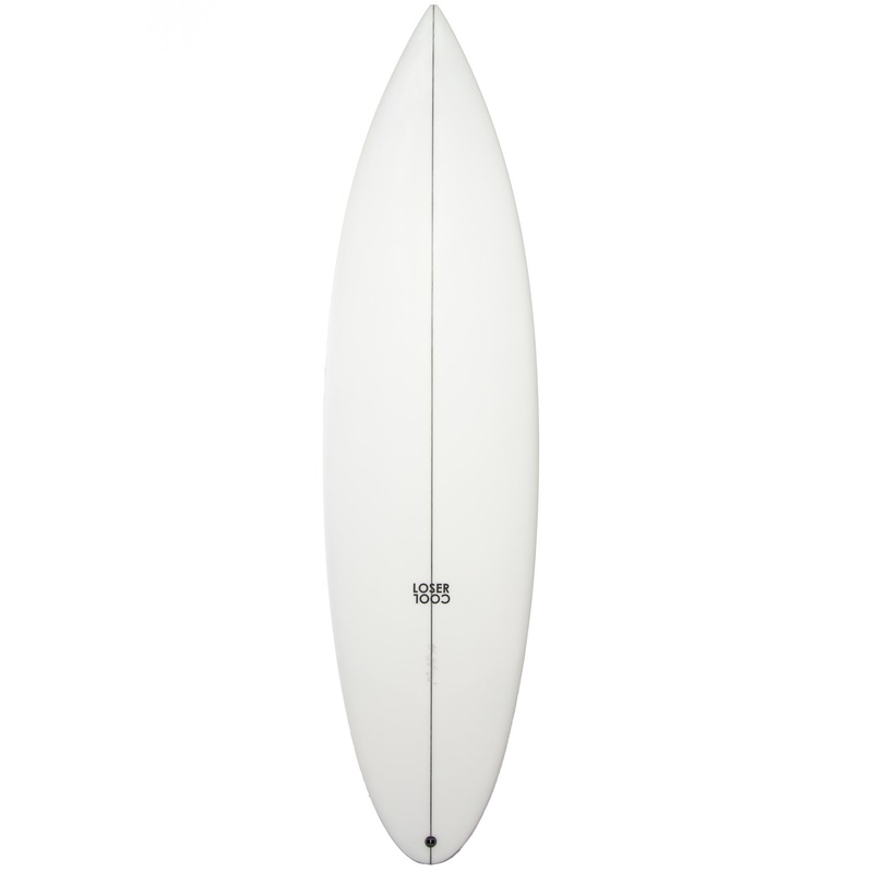 6'2" Loser Cool Surfboards 5-Fin Round Pin