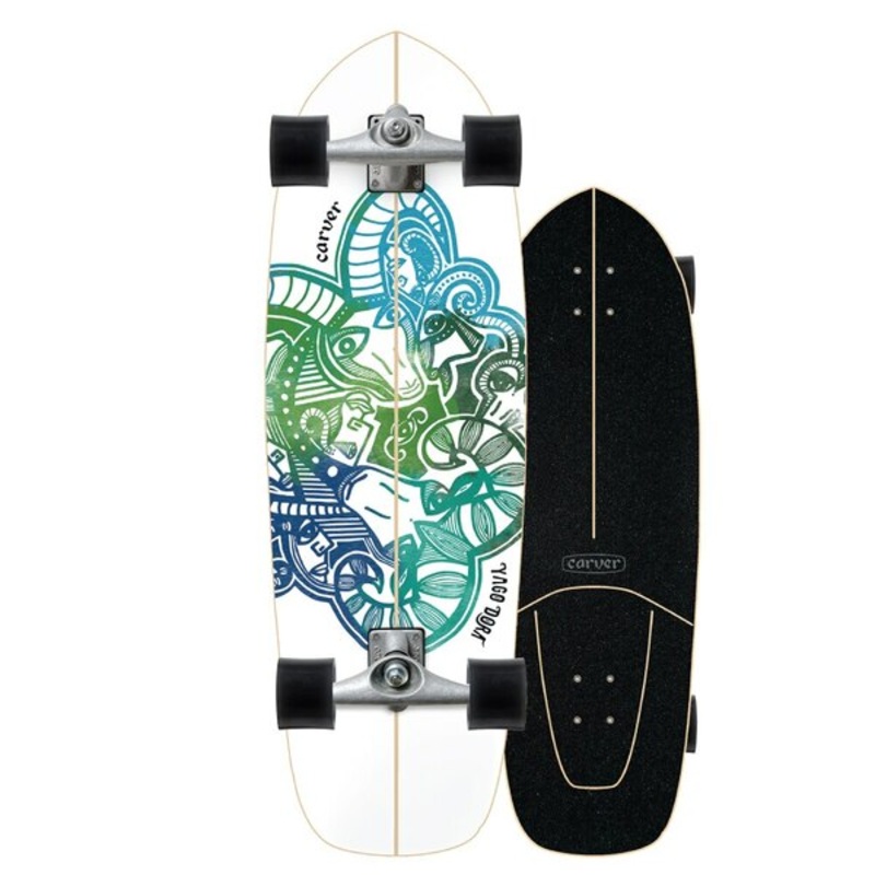 Carver 30.75" Yago Skinny Goat Surfskate Complete 2021 Cx