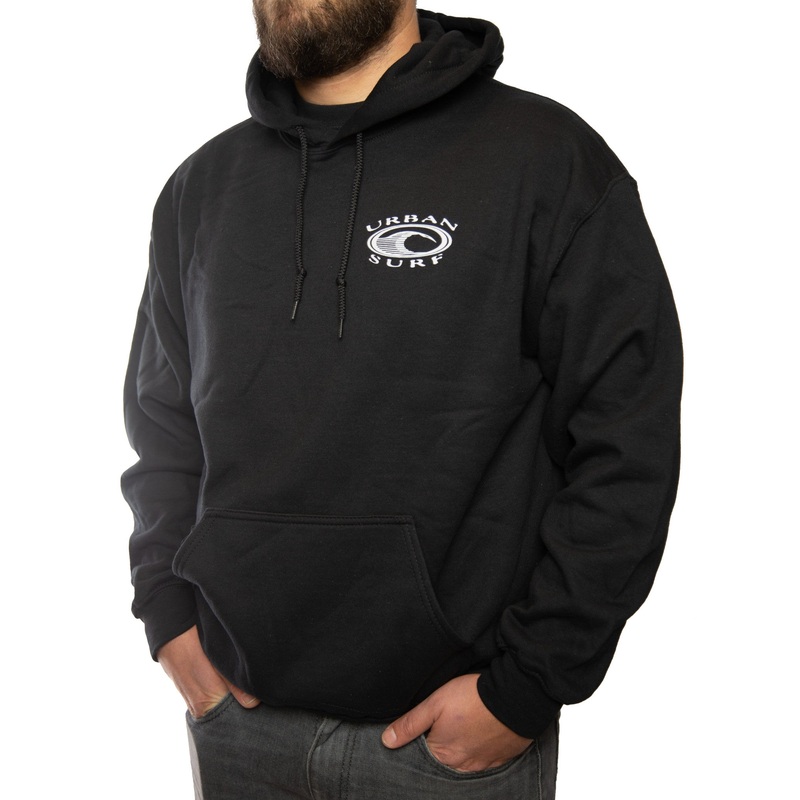 Urban Surf Retro Logo Hoodie (Unisex)