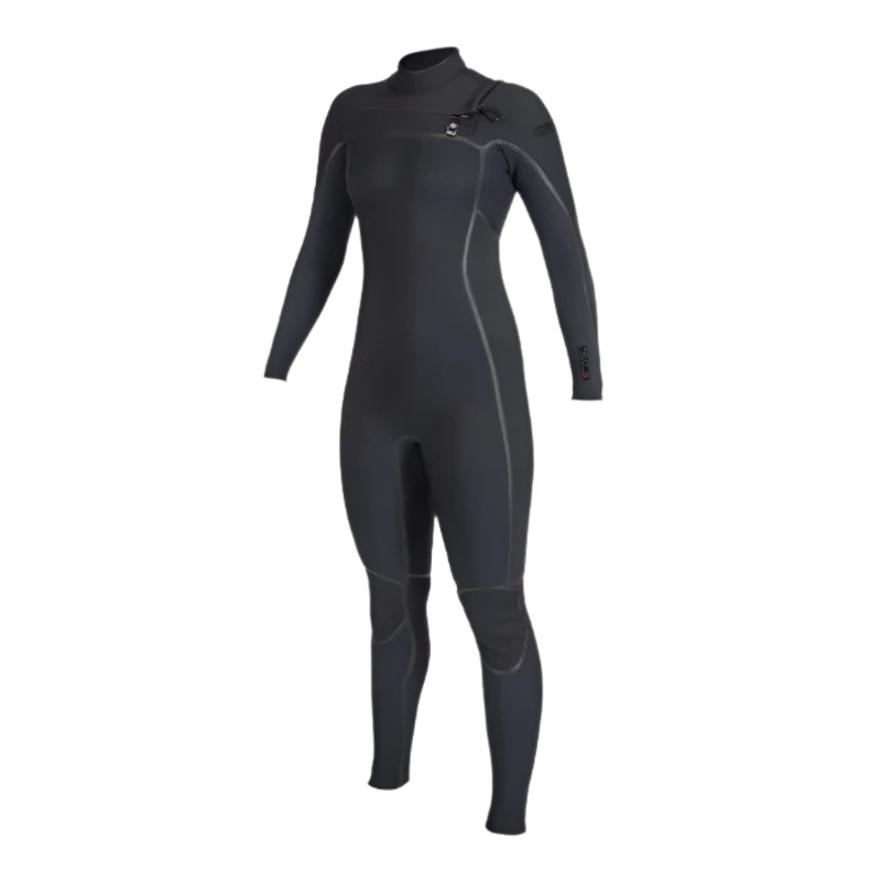 O'Neill Hyperfreak Fire 4/3+ Chest Zip - Womens