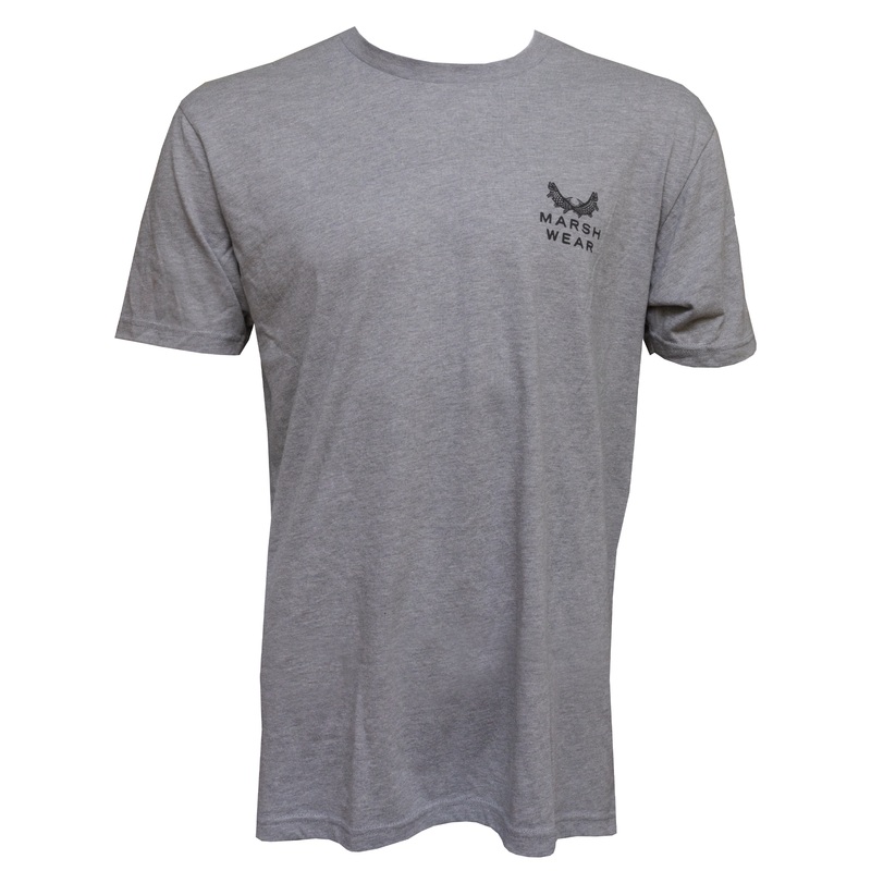 Marsh Wear Double Up Men's S/S T-Shirt - Steel Heather