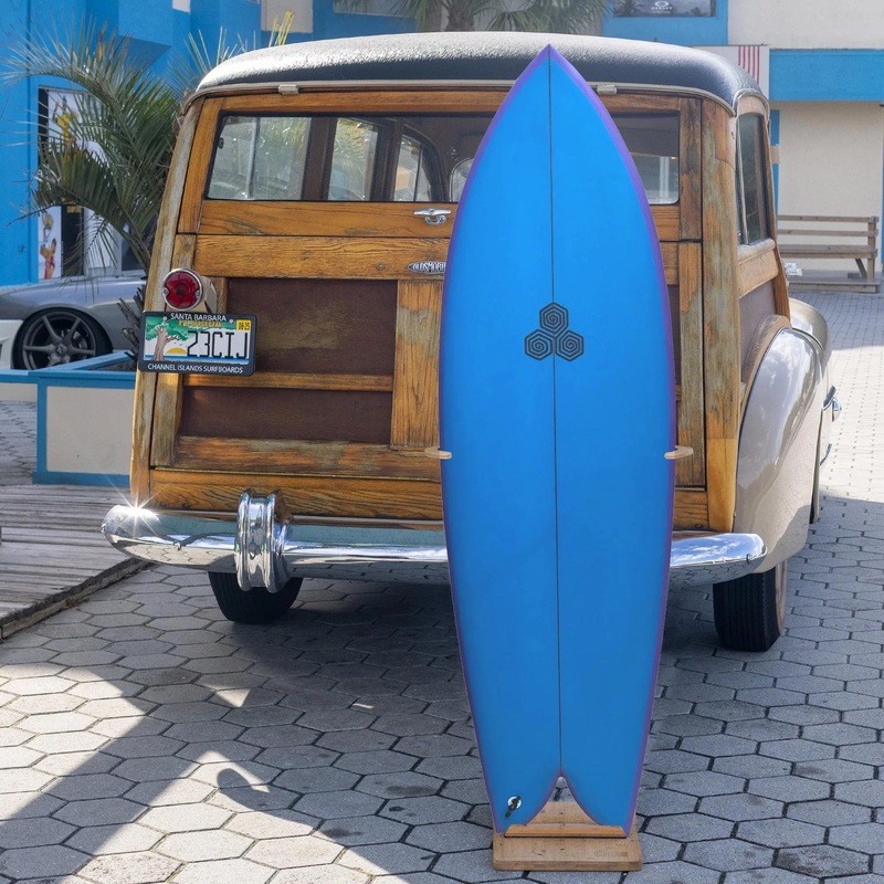 Channel Islands Feb's Fish 5'9 Surfboard - Futures