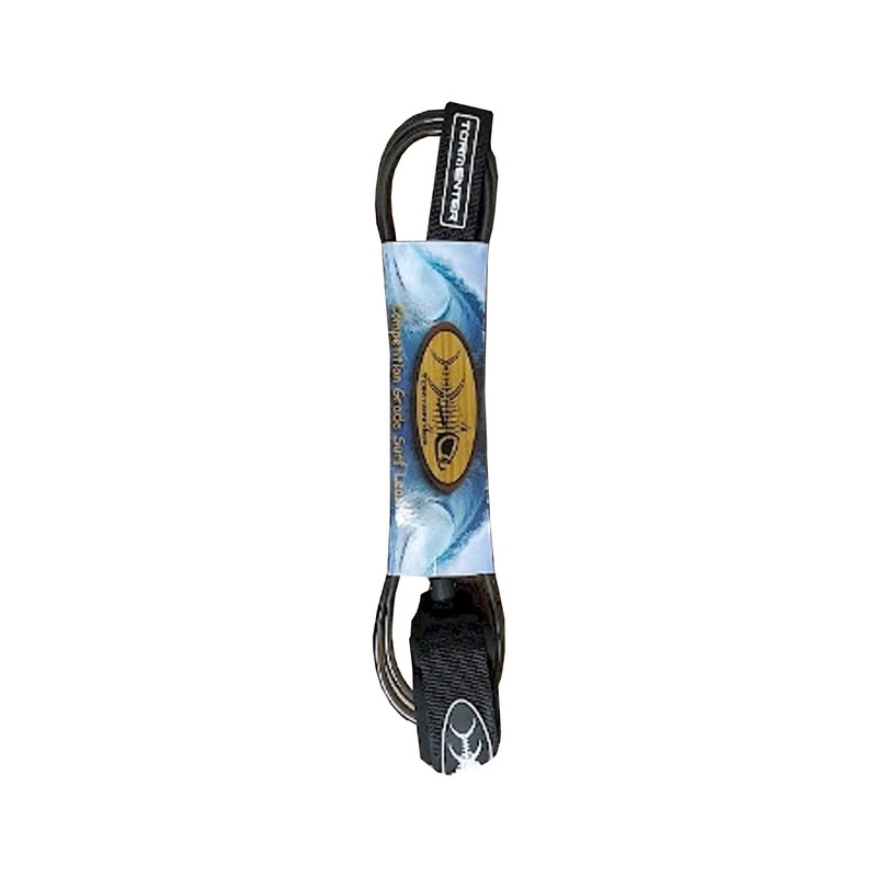 Tormenter Surfboard Leash - 7'/Black