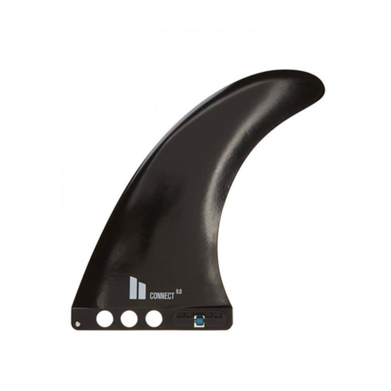 FCS II Connect Glass Flex Longboard Fin - 9"/Black