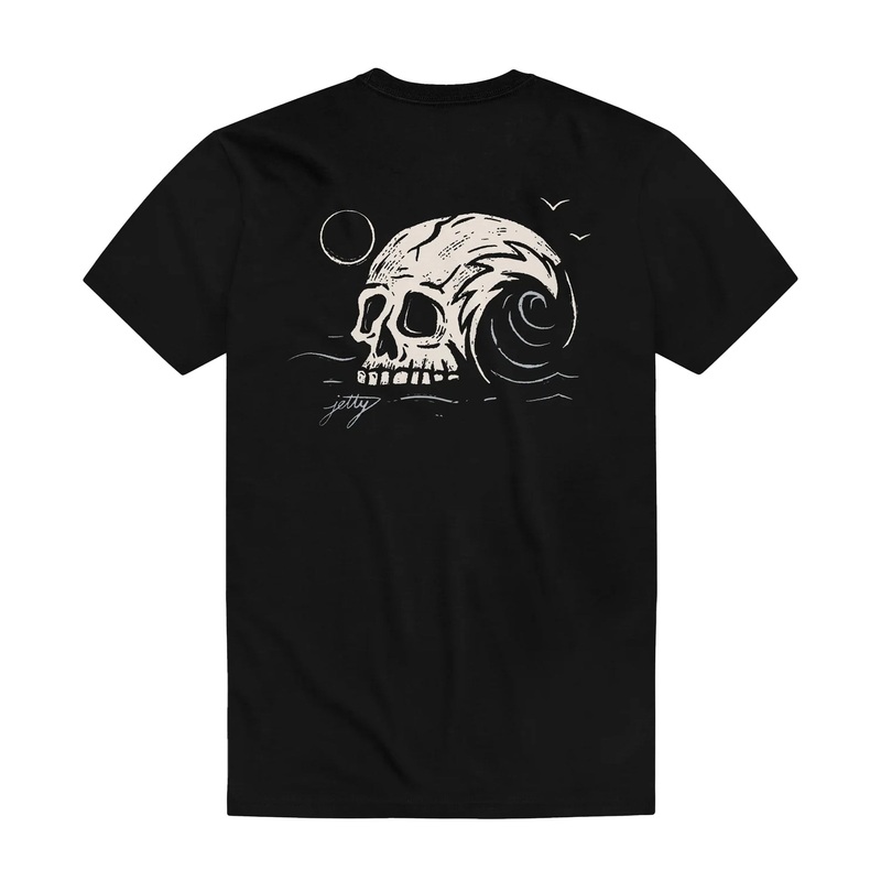 Jetty Crush Men's S/S T-Shirt - Black