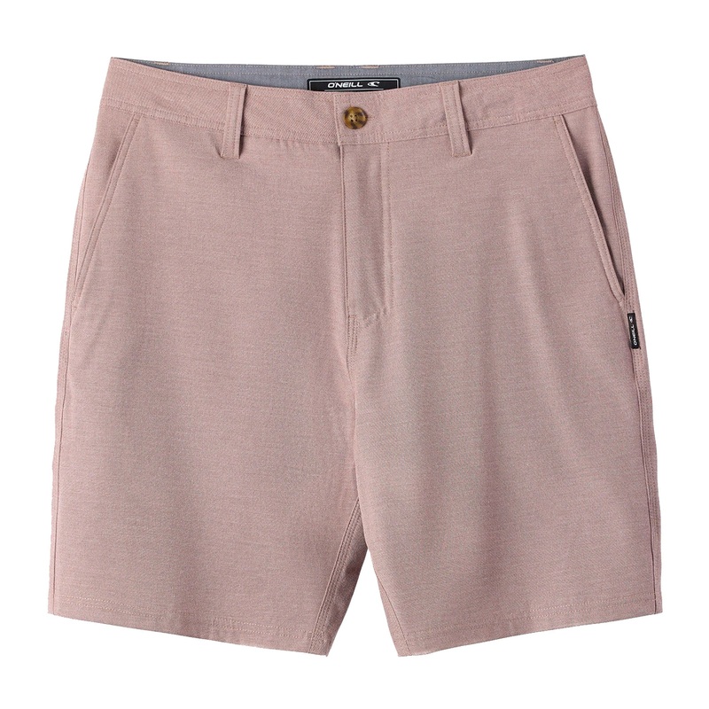 O'Neill Reserve Light Check 19" Men's Boardshorts - Mahogany