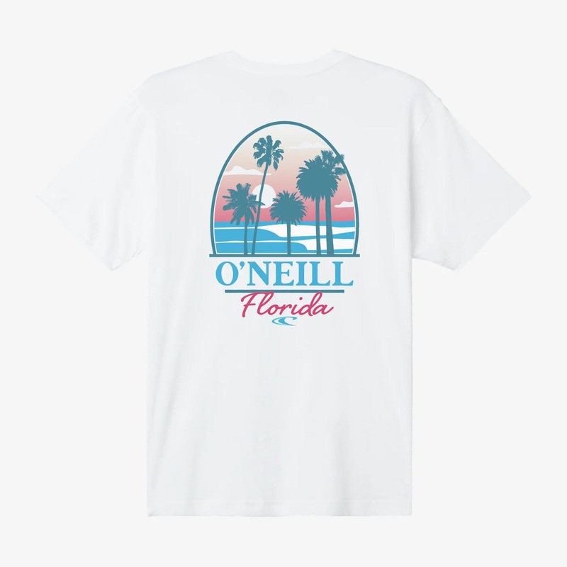 O'Neill Tubbs Men's S/S T-Shirt - White