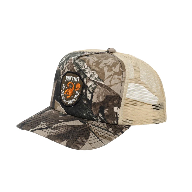 Rhythm Camo Trucker Men's Hat - Camo
