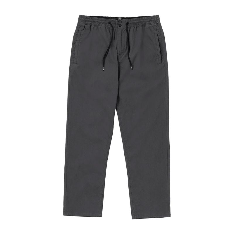 Volcom Dapstone Elastic Waist Men's Pants - Asphalt Black