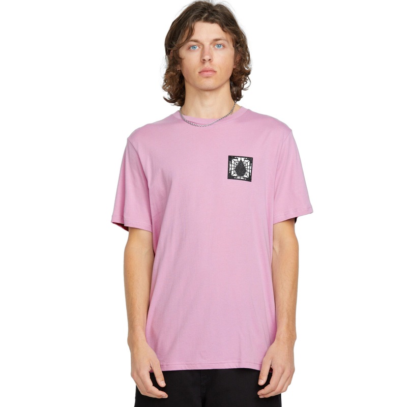 Volcom Within Men's S/S T-Shirt - Pink