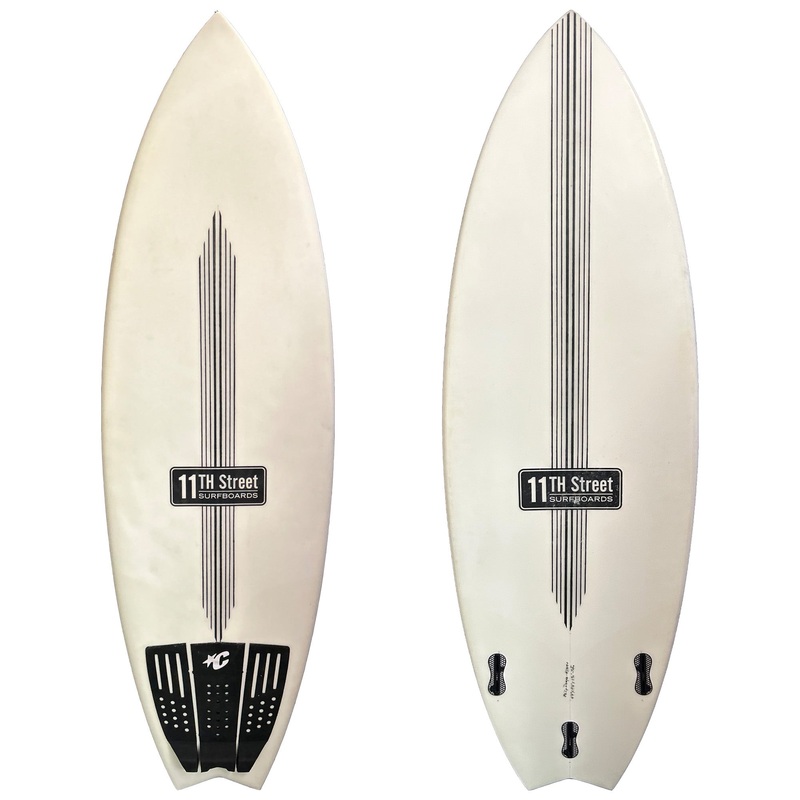 11th Street Surfboards Puffin 5'4 Consignment Surfboard - FCS II