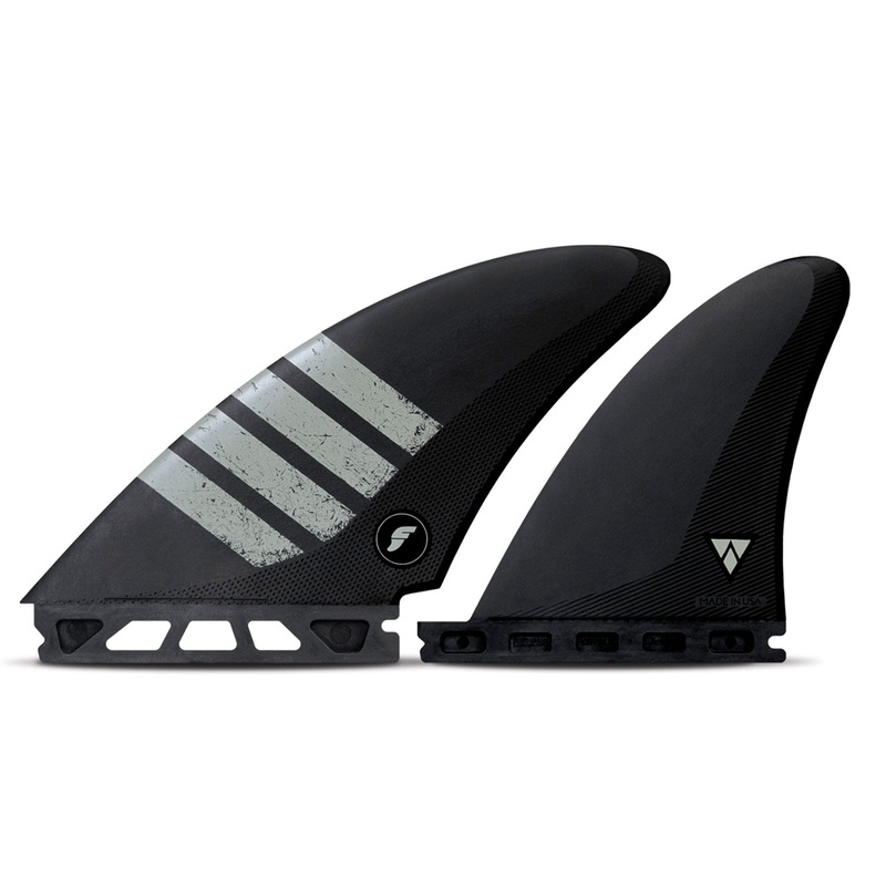 Futures Controller Alpha Quad Fin set - Large/Grey