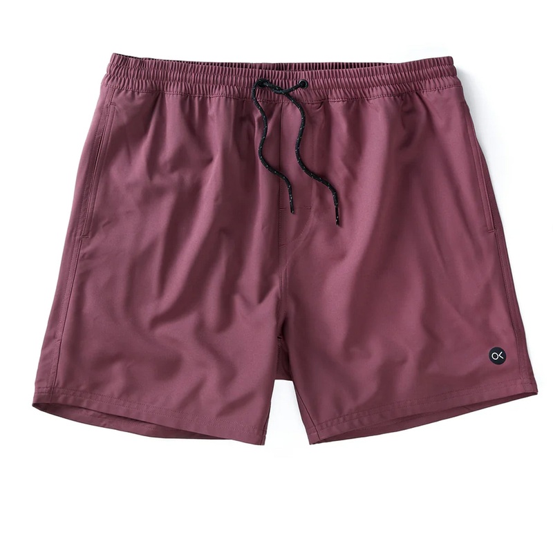 Outerknown Nomadic Volley Hybrid Men's Boardshorts - Dark Fig