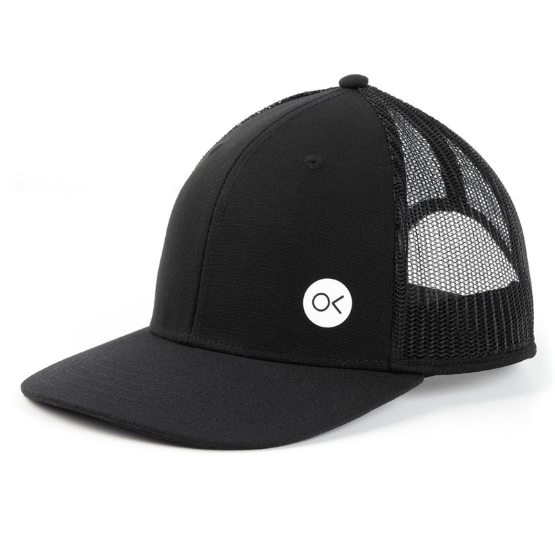 Outerknown OK Dot Men's Trucker Hat - Black