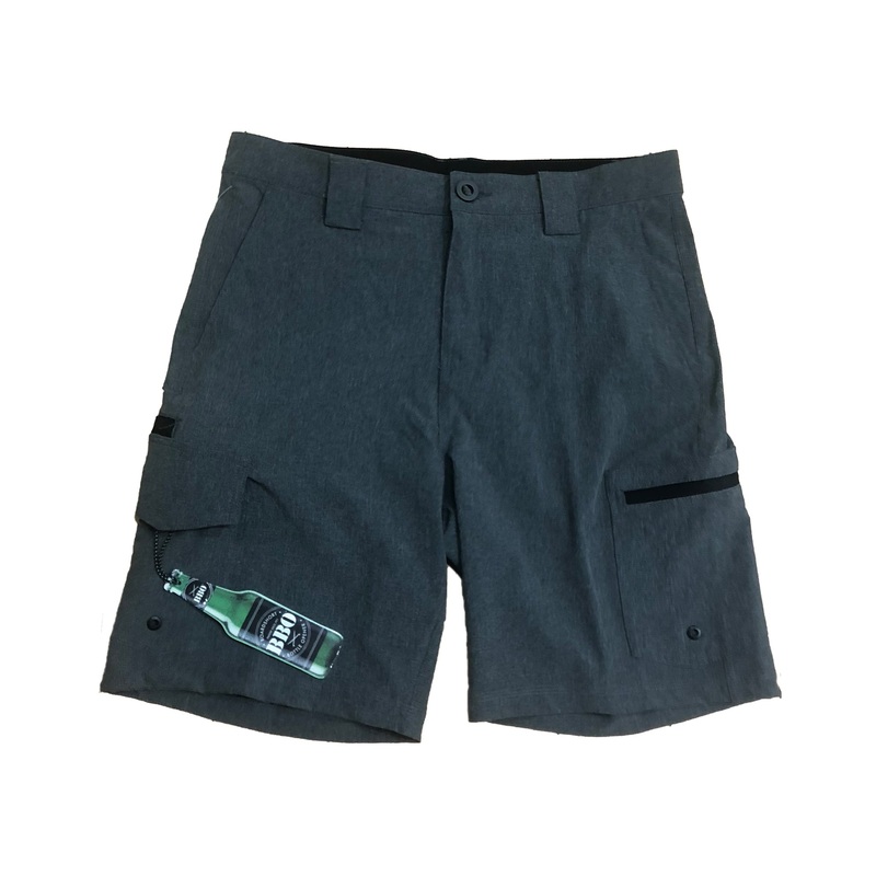 Surf Station Men's Strike Hybrid Short - Heather Charcoal