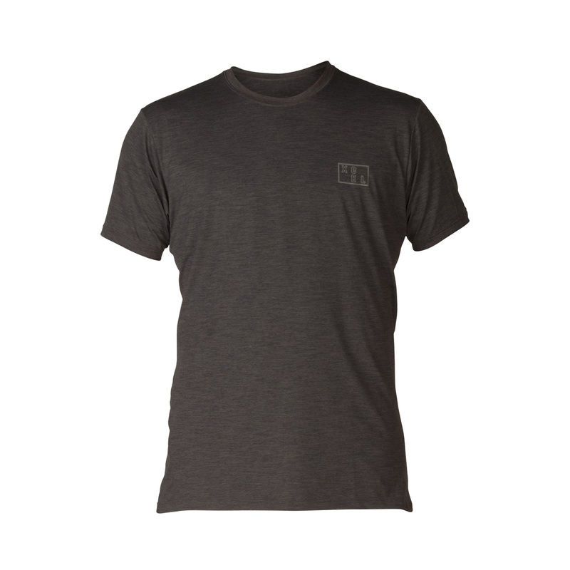 Xcel Men's Robert S/S Ventx Men's Rashgaurd - Black