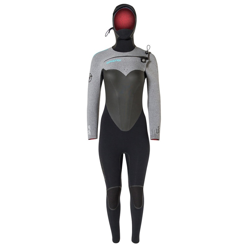 Hyperflex VYRL CRYO Women Hooded wetsuit 6/5mm