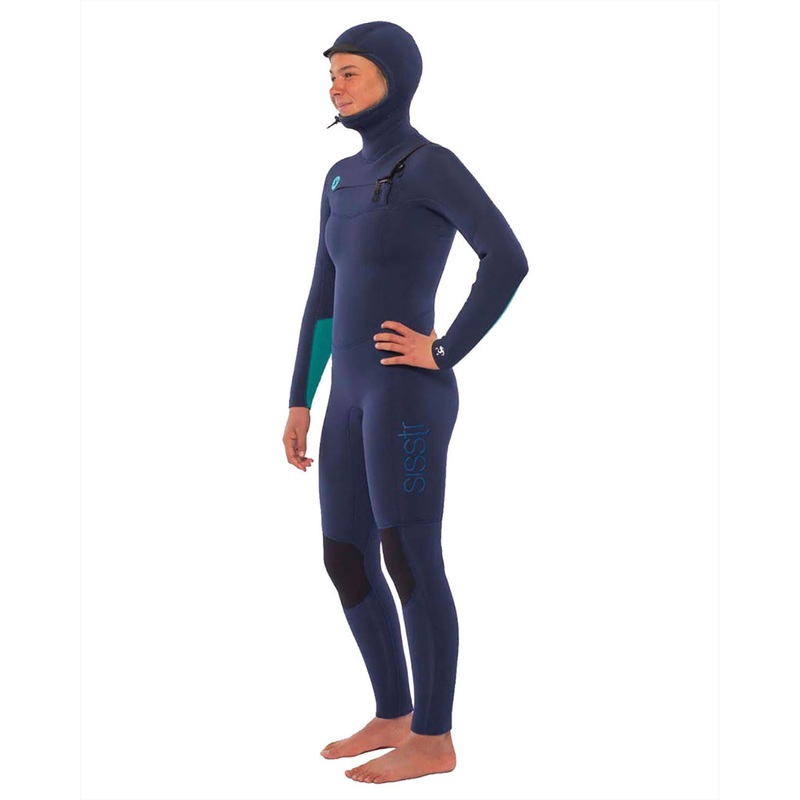 Sisstr 7 seas Women Hooded wetsuit 5/4mm